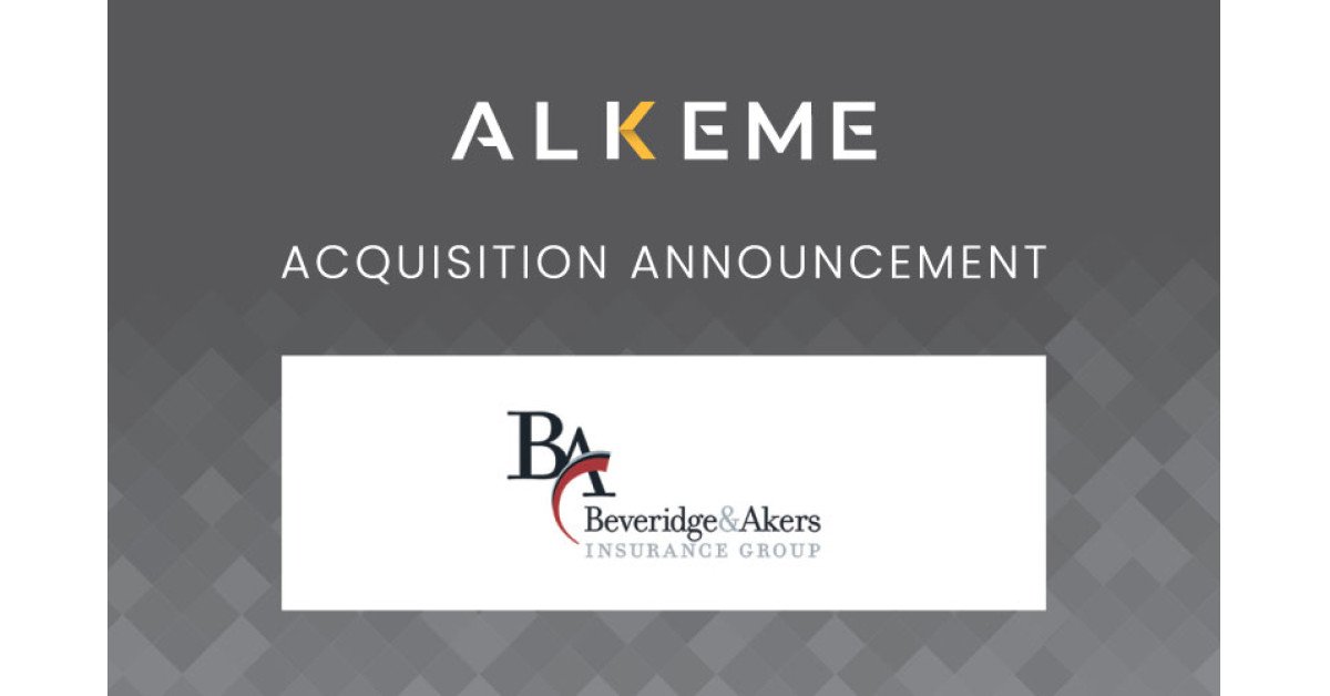 ALKEME Acquires Beveridge & Akers Insurance Group