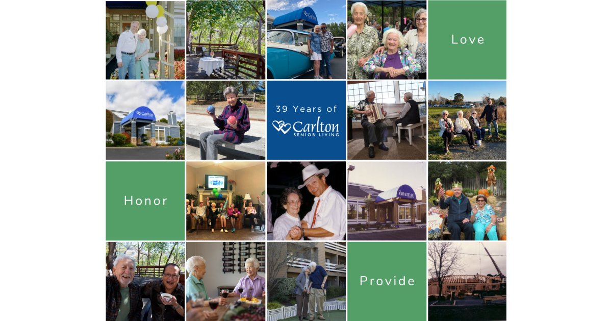 Carlton Senior Living Celebrates 39 Years of Excellence in Senior Care