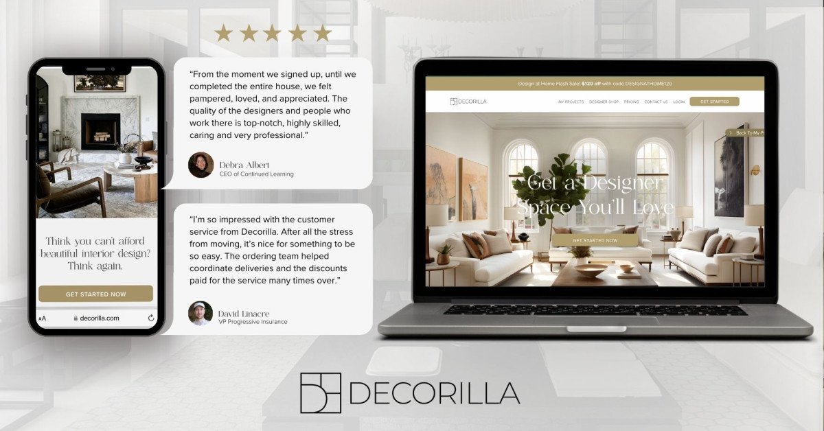 Decorilla Interior Design Rebrands to Reflect 10 Years of Growth and Innovation