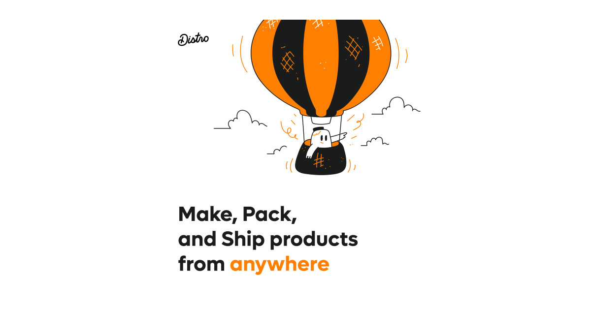 Distro Launches Software to Help Small Businesses Make, Pack, and Ship Products From Anywhere