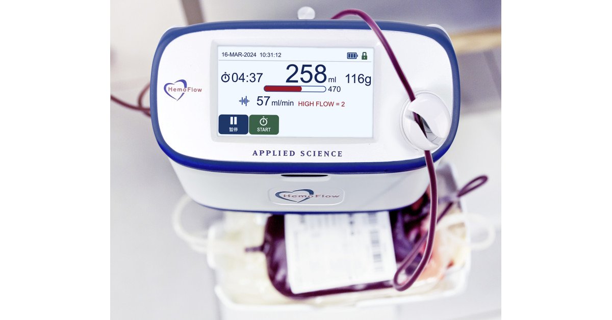 HemoFlow 500 Series, the Next Generation Blood Scale/Mixer Devices, Launch in the United States Market