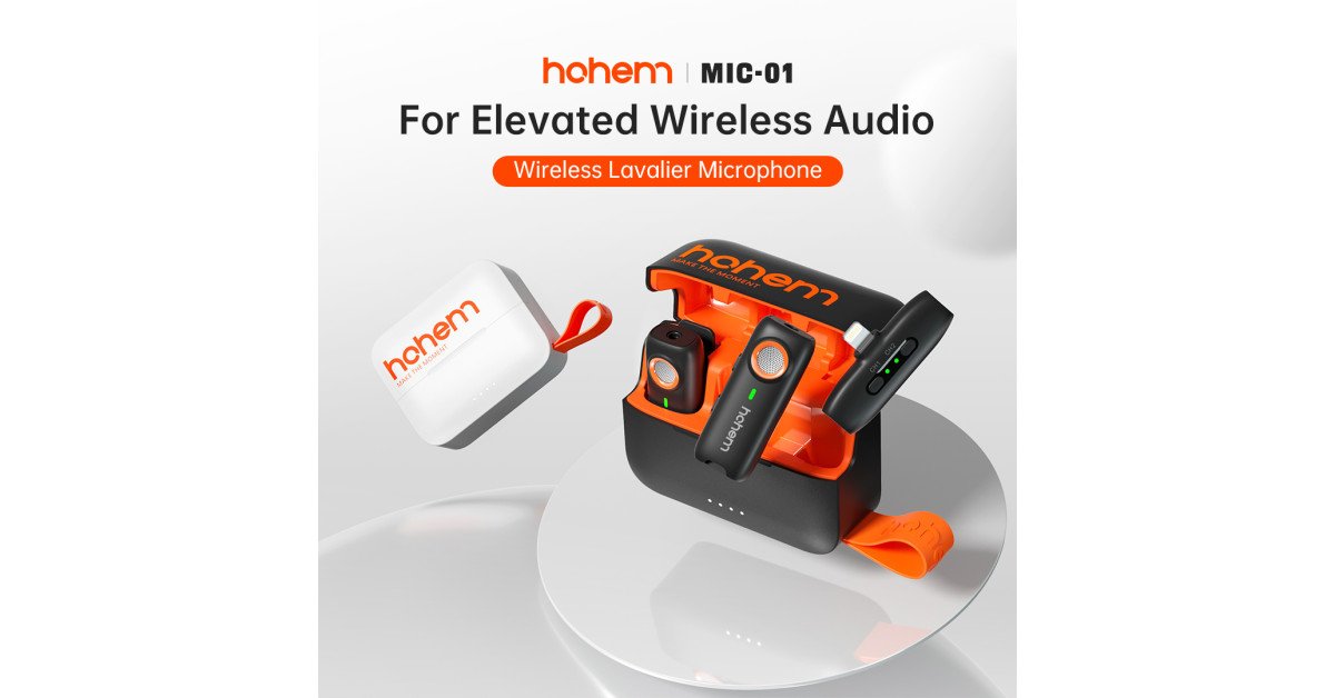 Hohem’s MIC-01 Microphone: A Sound Revolution at CES 2024