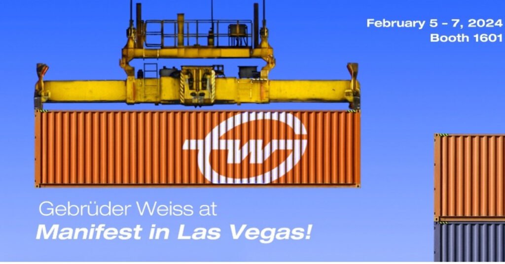 International Transport & Logistics Leader Gebrüder Weiss to Participate in 'Manifest Vegas'