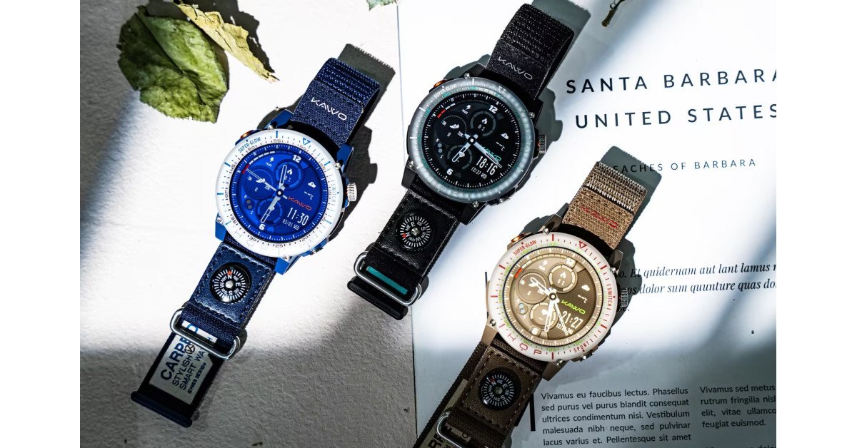 KAVVO Unveils HOP Series Smartwatch: The Revolutionary Stylish Smartwatch With Super-Glow