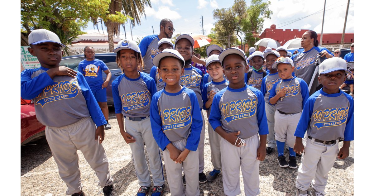 Mon Ethos Pro Support Champions Youth Development with V.I. Pride Little League Sponsorship