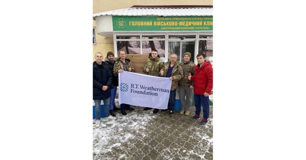 R.T. Weatherman Foundation Makes a Significant Contribution to Ukraine's Medical Needs Amidst Ongoing Conflict
