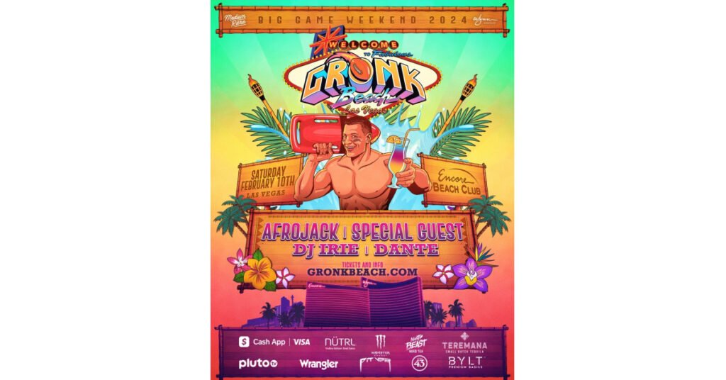 Rob Gronkowski’s 'Gronk Beach' Set to Invade Big Game Weekend in Las Vegas