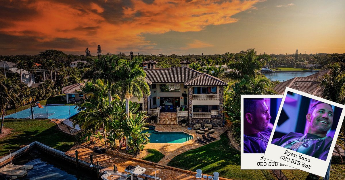 Ryan Kane, CEO of STB Entertainment, Lists $18M Luxury Sanctuary in Sarasota, FL