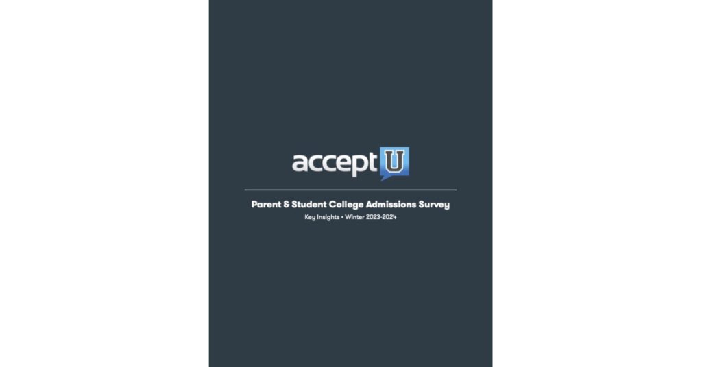 Survey Reveals Key Insights Into Today’s College Admissions Landscape