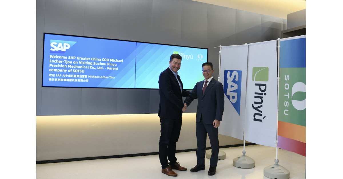 Suzhou Pinyu Precision Mechanical Co., Ltd., Parent Company of SOTSU, Visited by SAP Greater China