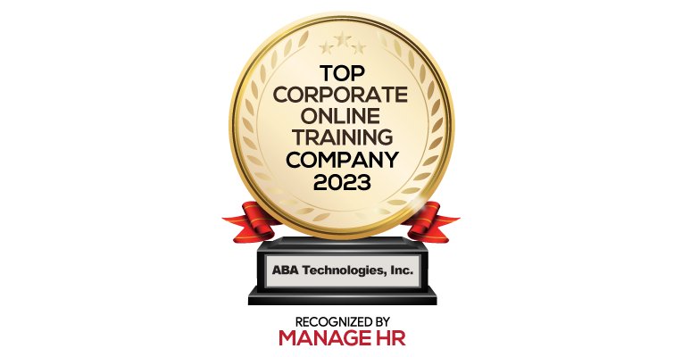 ABA Tech Awarded: Top Corporate Training Company