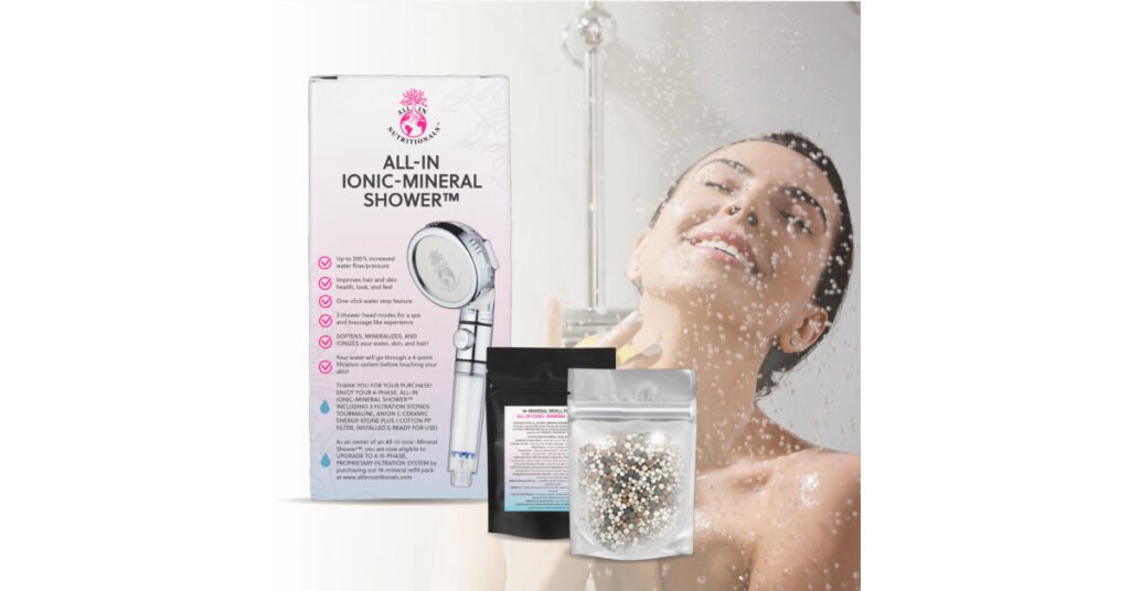 All-In Nutritionals Launches Its Solution to the Hidden Dangers of Shower Water