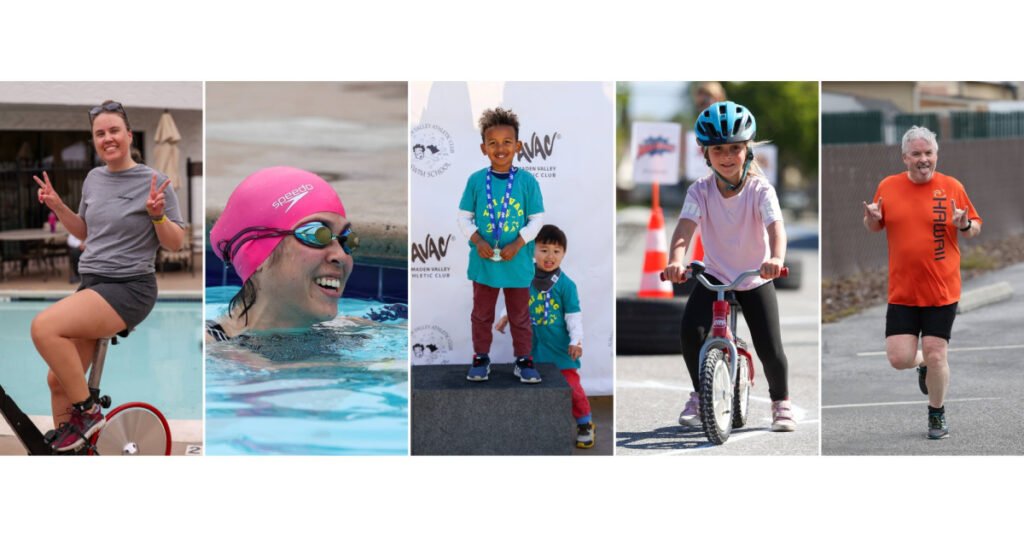 Almaden Valley Athletic Club Beginner Triathlon for All Ages