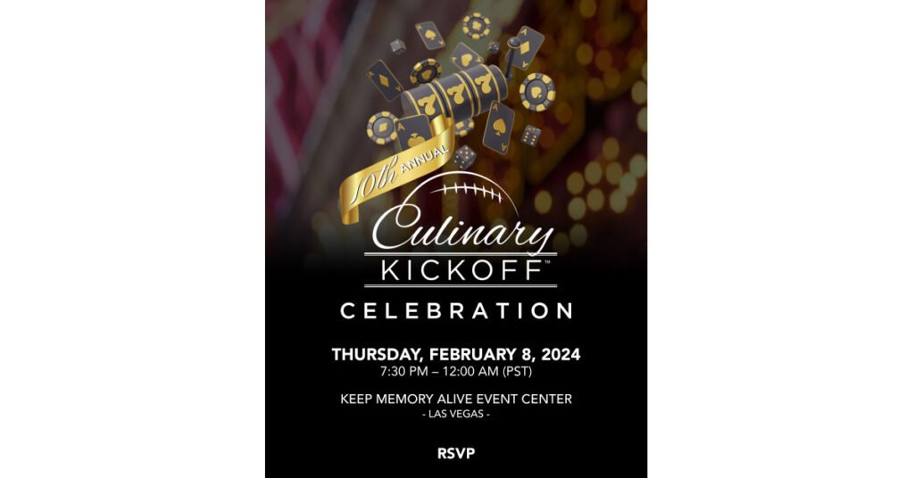 Celebrating a Decade of Flavor: 10th Annual Culinary Kickoff at the Big Game Unveils Stellar Chef Lineup and Hall of Fame Legends for Unforgettable Gastronomic Extravaganza