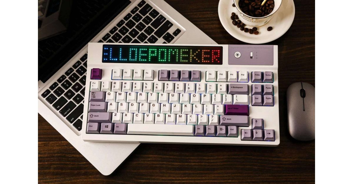 Epomaker Celebrates Milestone Achievement as DynaTab 75X Crowdfunding Campaign Exceeds 100,000