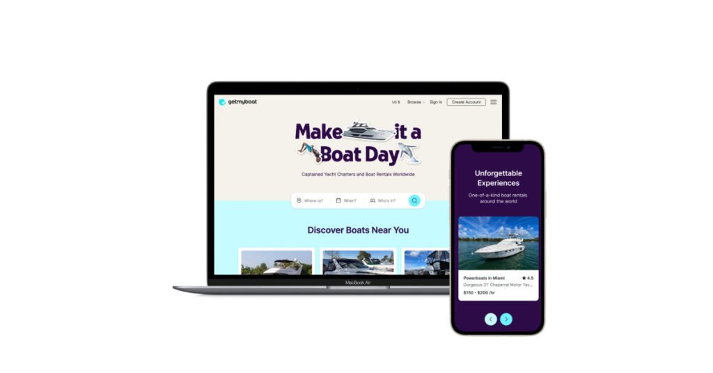 Getmyboat Launches a Brand New App Design