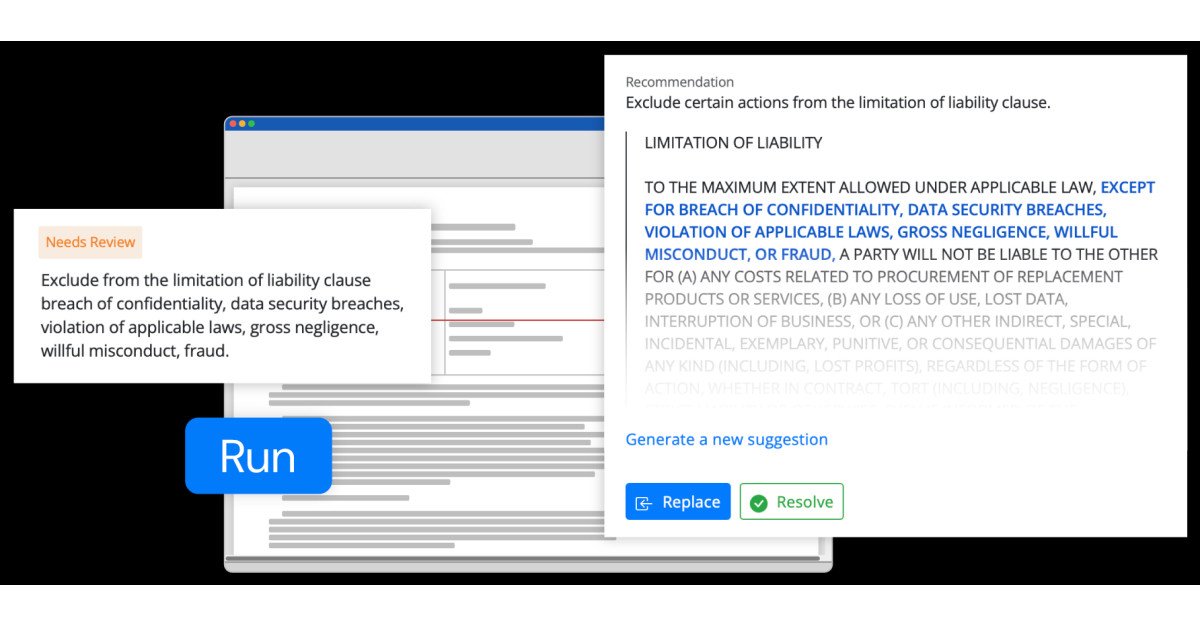 Lexion Launches Stand-Alone Version of ‘AI Contract Assist,’ Expanding Gen-AI Powered Contract Review to a Broader Audience