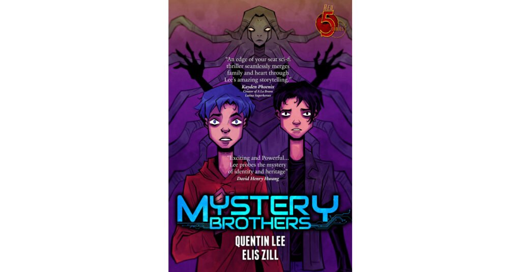 Margin Films Announces the First AAPI Sci-Fi Adventure Graphic Novel, Mystery Brothers by Creator Quentin Lee, to Be Published April 9 by Red 5 Comics and Simon & Schuster