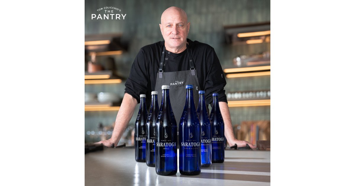 NBTV Studios Announces Saratoga Spring Water as the Official Water Sponsor for New V-Commerce Integrated Series ‘The Pantry,’ Hosted by ‘Top Chef’s Tom Colicchio