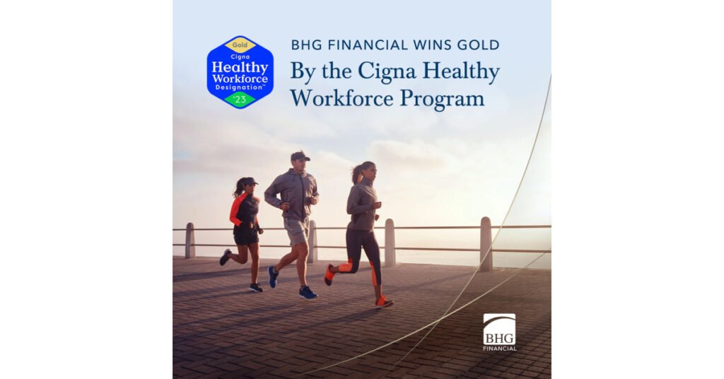 BHG Financial Strikes Gold Designation in Cigna Healthy Workforce Program