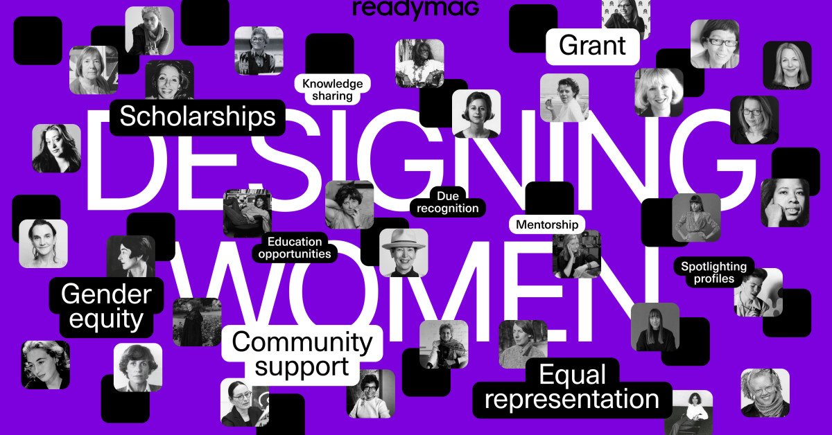 Readymag Reinvents Designing Women: A Web Special and Design Grant