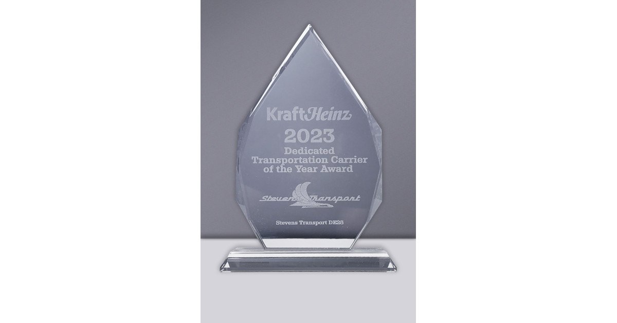 Stevens Transport Receives Kraft Heinz Dedicated Transportation Carrier of the Year Award